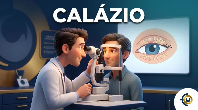 Calázio: a bolinha na pálpebra que não dói e como tratar