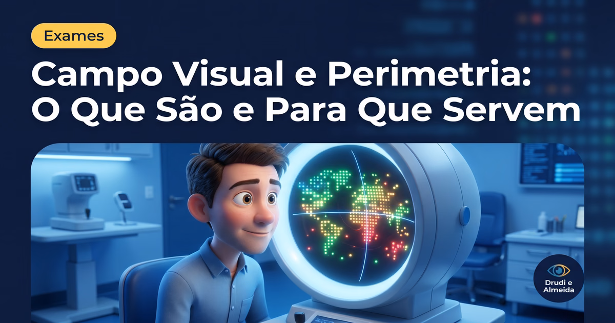 Campo Visual e Perimetria: O Que São e Para Que Servem