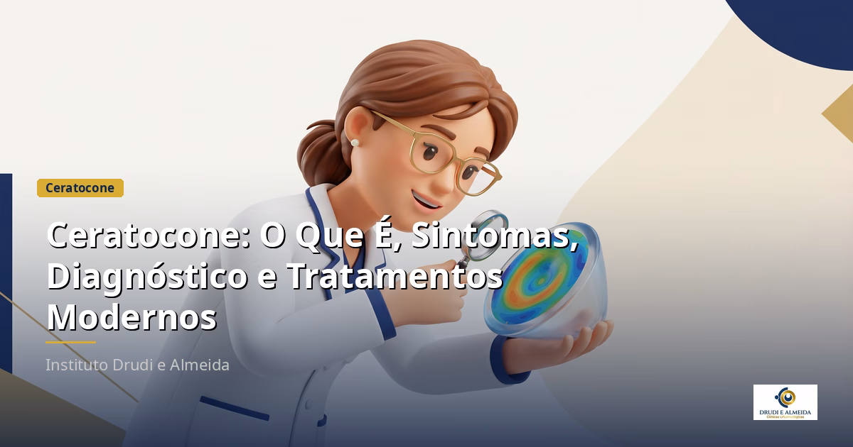 Ceratocone: O Que É, Sintomas, Diagnóstico e Tratamentos Modernos