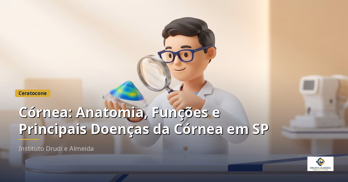 Córnea: Anatomia, Funções e Principais Doenças da Córnea em SP