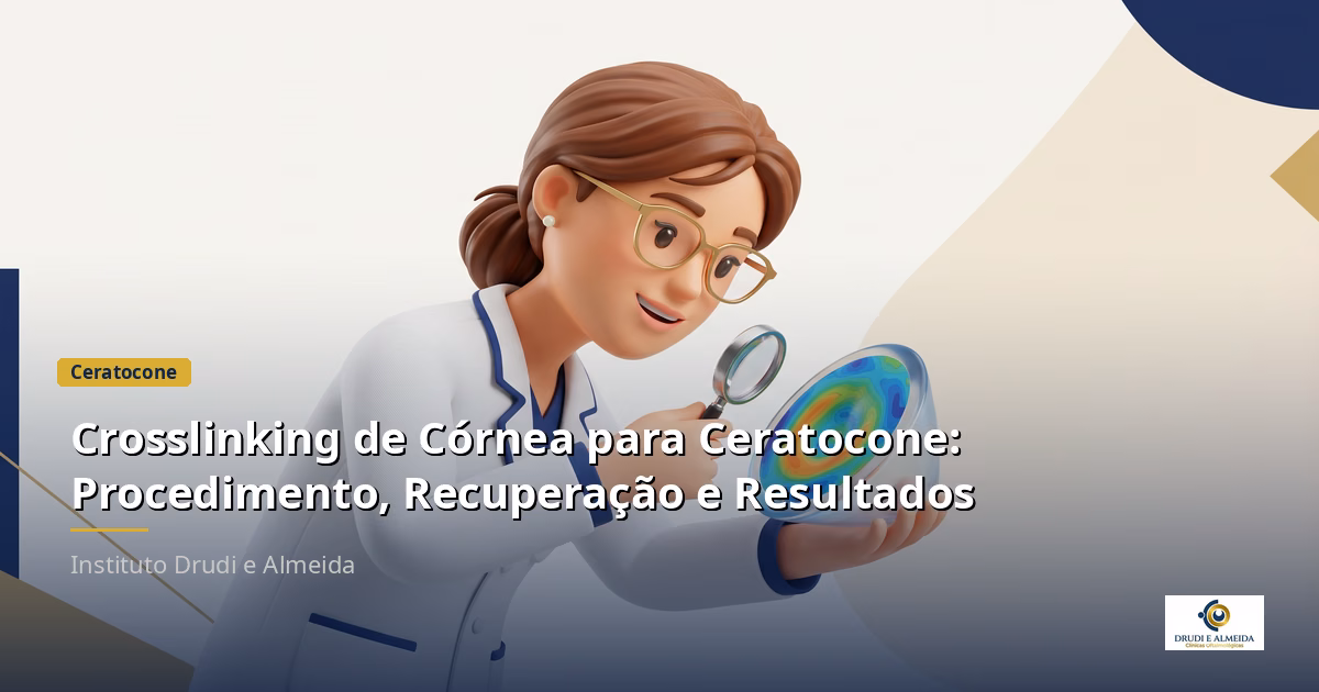 Crosslinking de Córnea para Ceratocone: Procedimento, Recuperação e Resultados