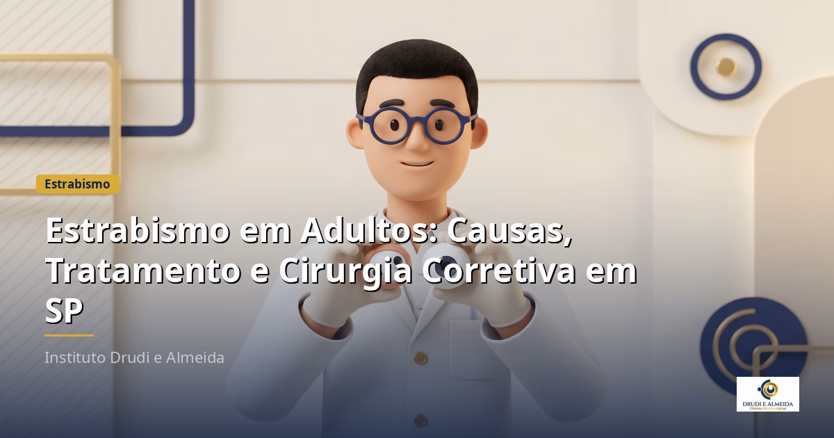 Estrabismo em Adultos: Causas, Tratamento e Cirurgia Corretiva em SP