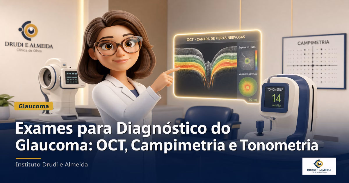 Exames para Glaucoma: Como a Doença é Diagnosticada?