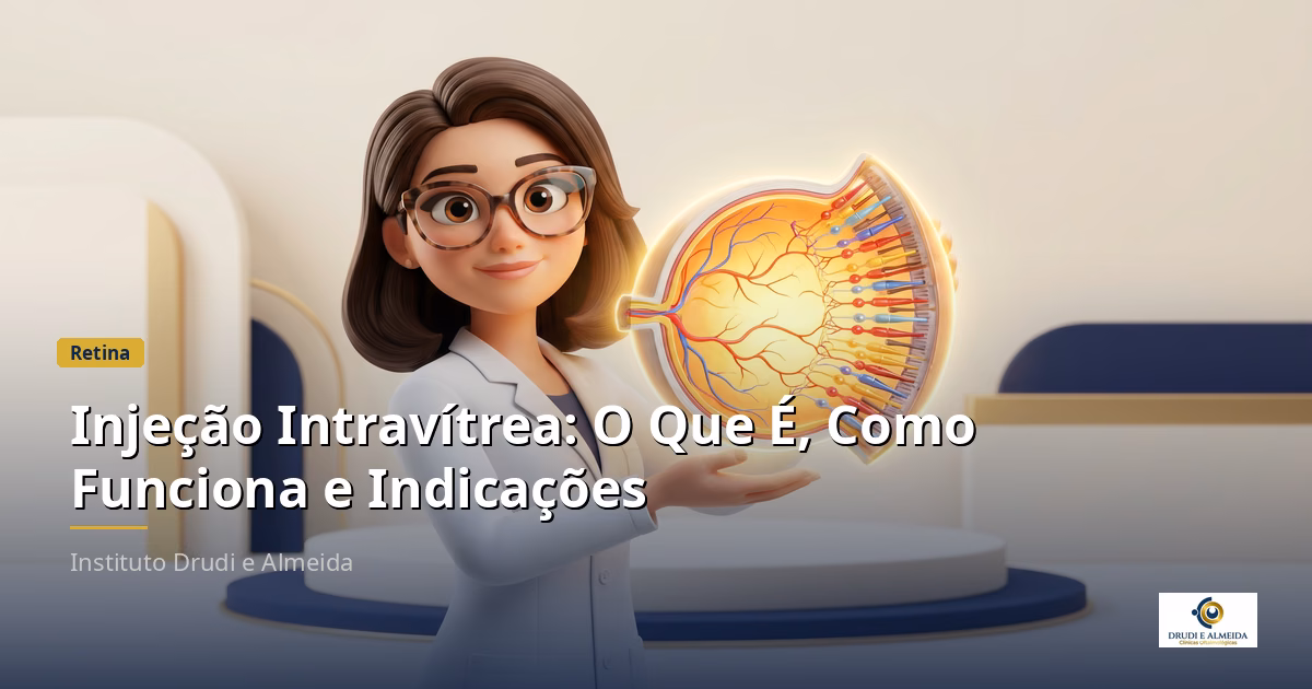 Injeção Intravítrea: O Que É, Como Funciona e Indicações