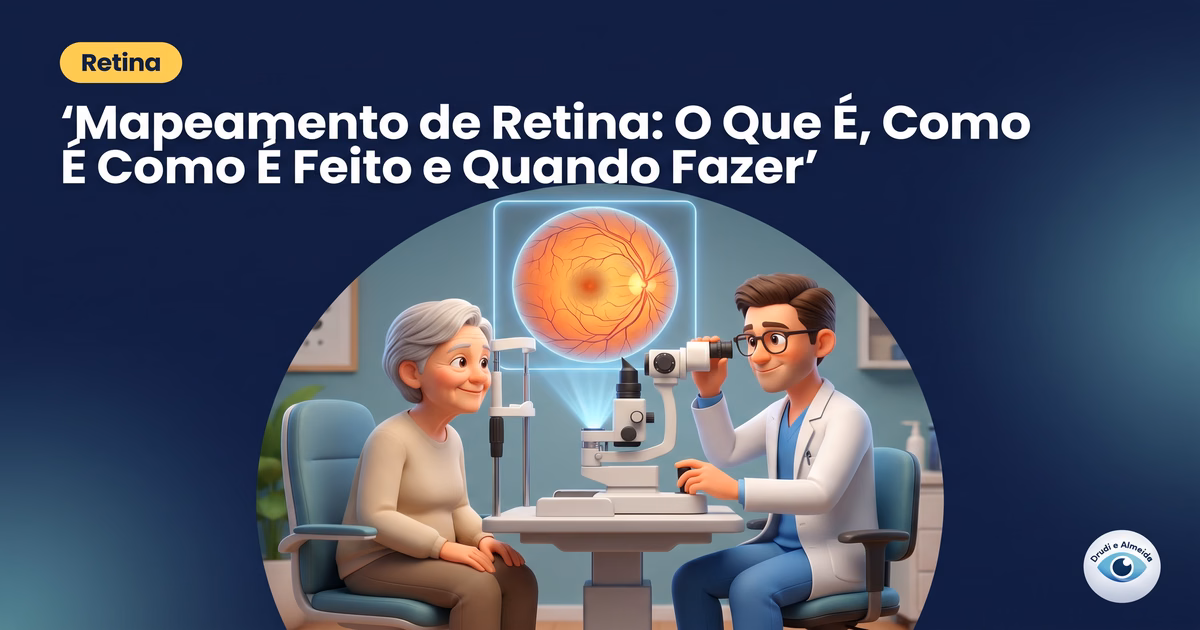 Mapeamento de Retina: O Que É, Como É Feito e Quando Fazer