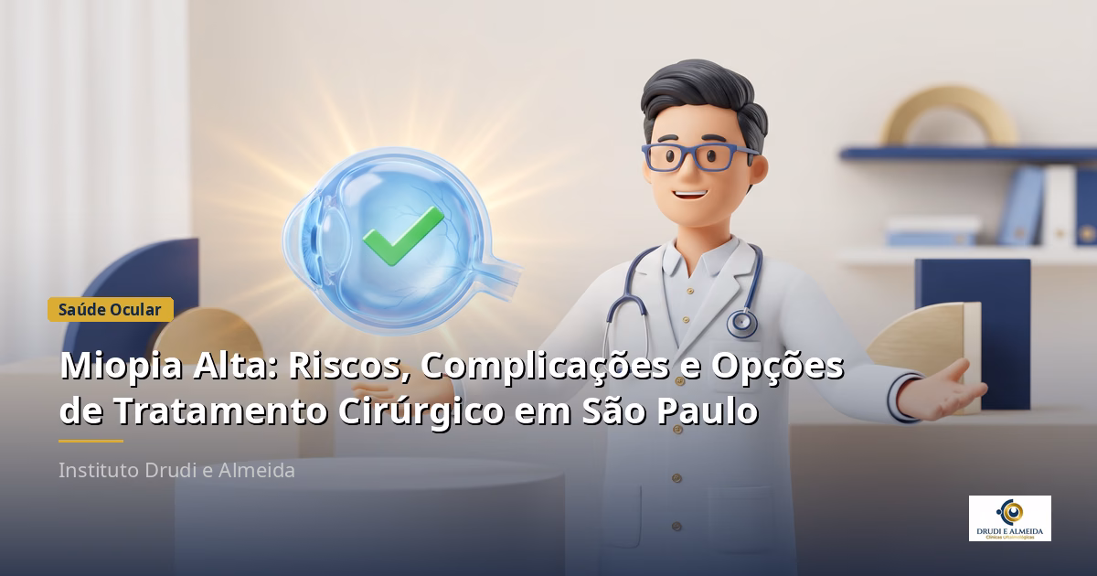 Miopia Alta: Riscos, Complicações e Opções de Tratamento Cirúrgico em São Paulo