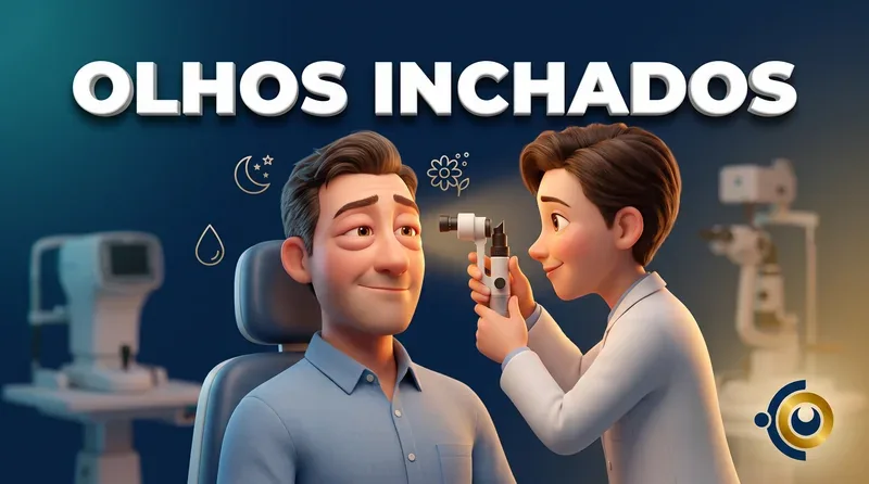 Olho inchado: causas, o que fazer e quando é urgente