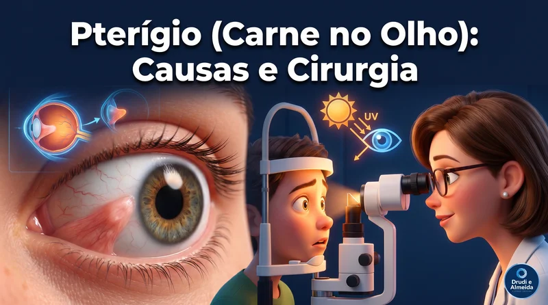 Pterígio (Carne no Olho): Cirurgia, Tratamento e Prevenção
