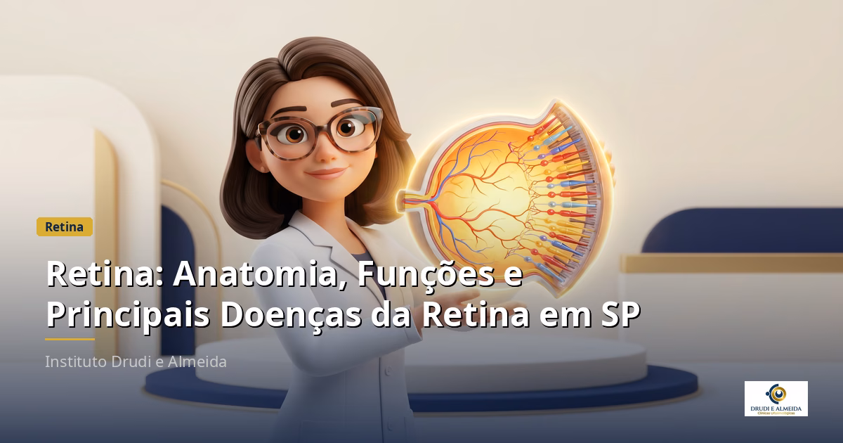 Retina: Anatomia, Funções e Principais Doenças da Retina em SP