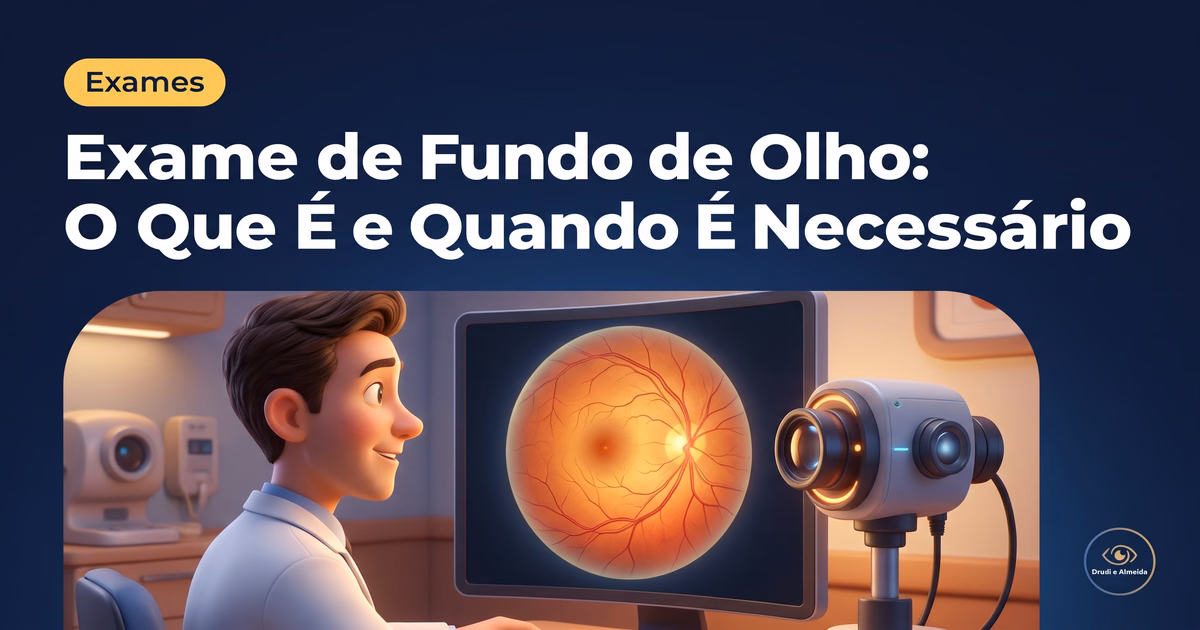 Exame de Fundo de Olho: O Que É e Quando É Necessário