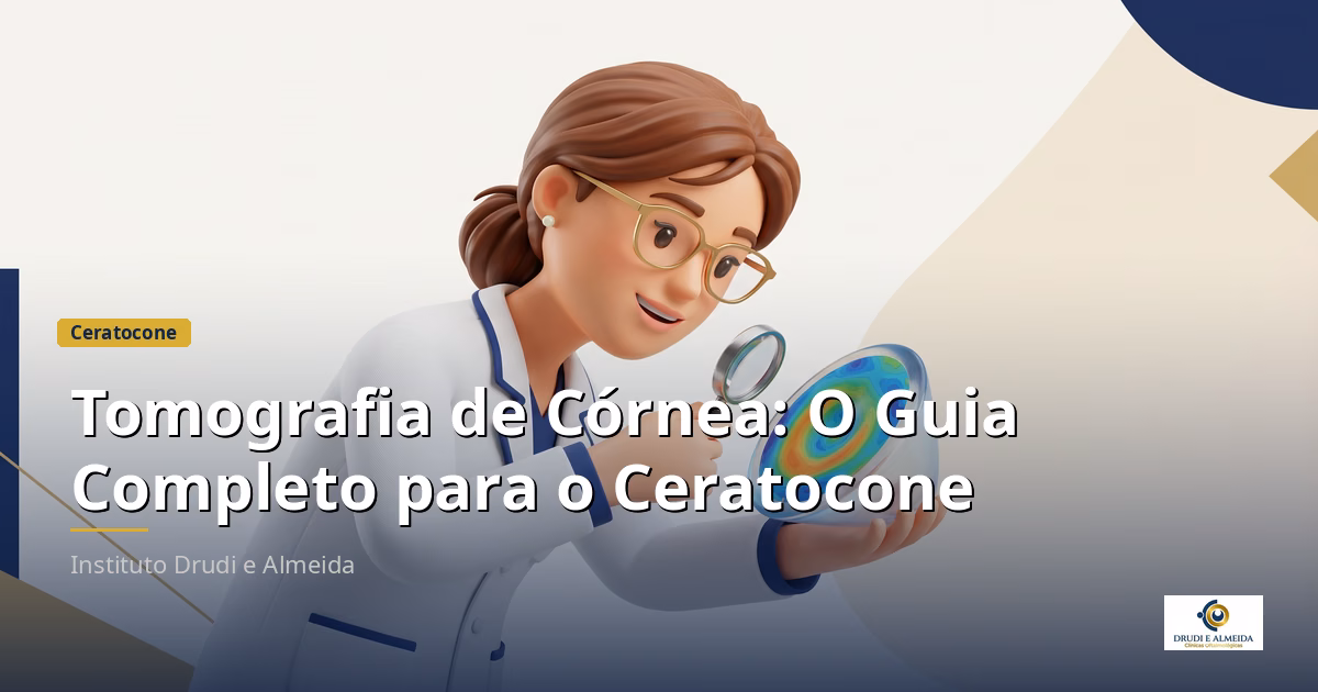 Tomografia de Córnea: O Guia Completo para o Ceratocone