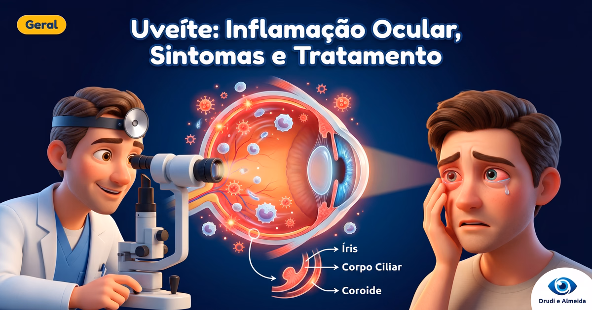 Uveíte: Inflamação Ocular, Sintomas e Tratamento